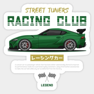 Tuner Green MK5 A90 JDM Sticker